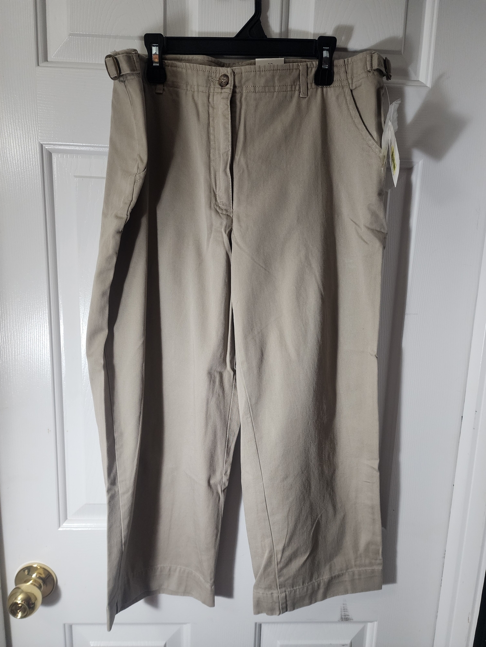 NWT - Westbound Beige/Tan Capris Pants Sz 12